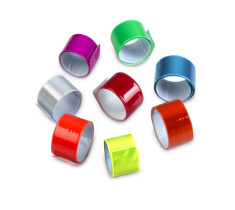 Reflexband für Werbungszwecke - Hellpink Reflexband für Werbungszwecke - Hellpink